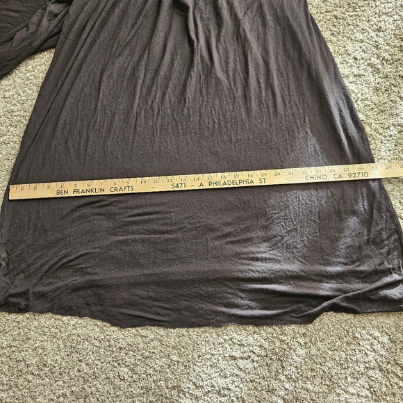 Free People Beach Wide Leg Rosebowl Jumpsuit Black Size Medium - Picture 9 of 12